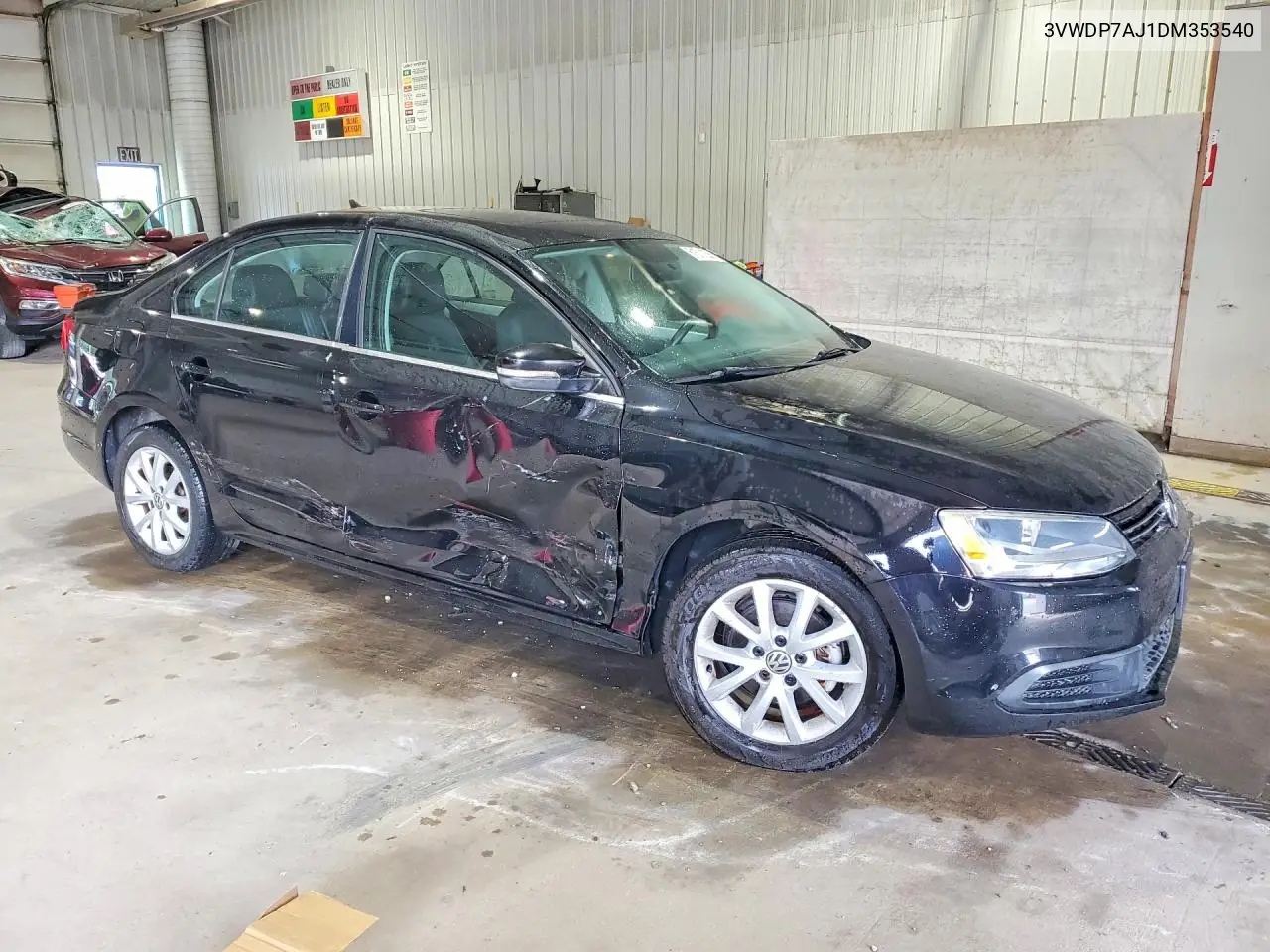 2013 Volkswagen Jetta Se VIN: 3VWDP7AJ1DM353540 Lot: 61511236