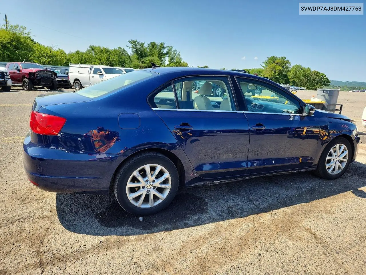 2013 Volkswagen Jetta Se VIN: 3VWDP7AJ8DM427763 Lot: 61592686