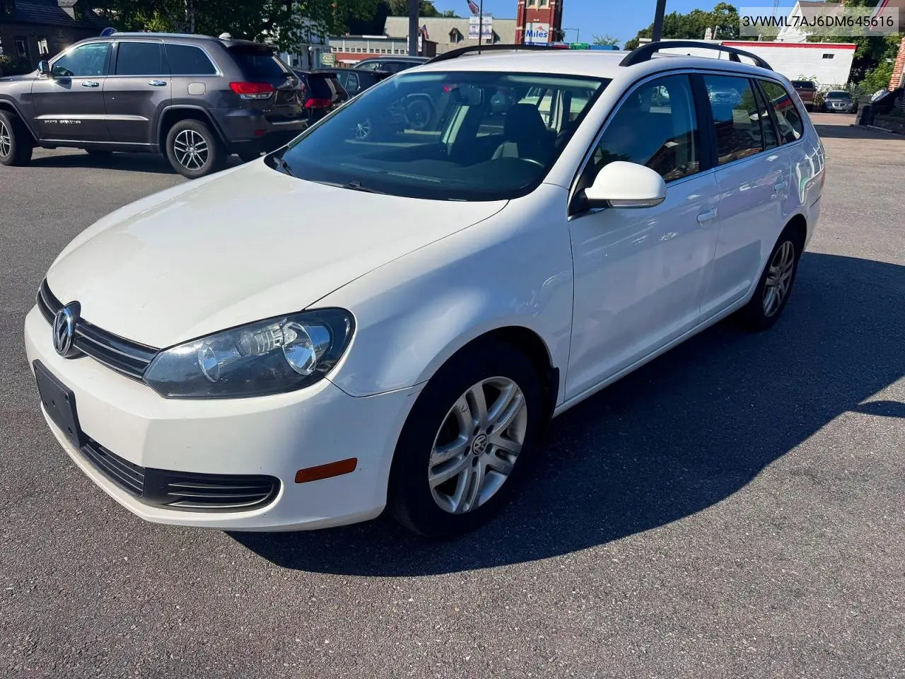 2013 Volkswagen Jetta Tdi VIN: 3VWML7AJ6DM645616 Lot: 61821496
