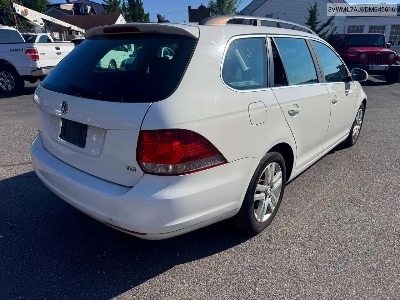2013 Volkswagen Jetta Tdi VIN: 3VWML7AJ6DM645616 Lot: 61821496