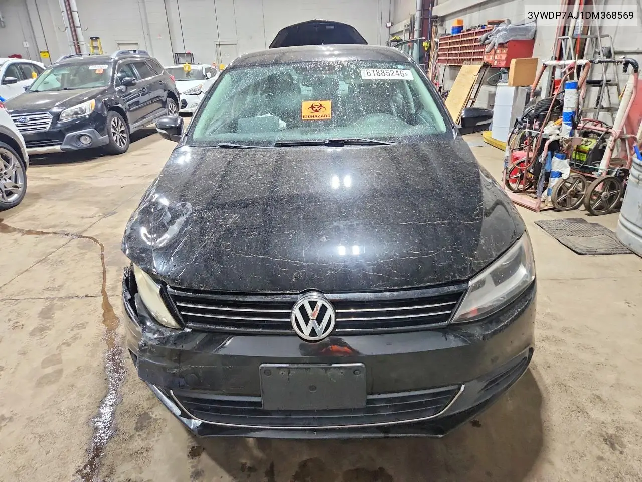 2013 Volkswagen Jetta Se VIN: 3VWDP7AJ1DM368569 Lot: 61885246