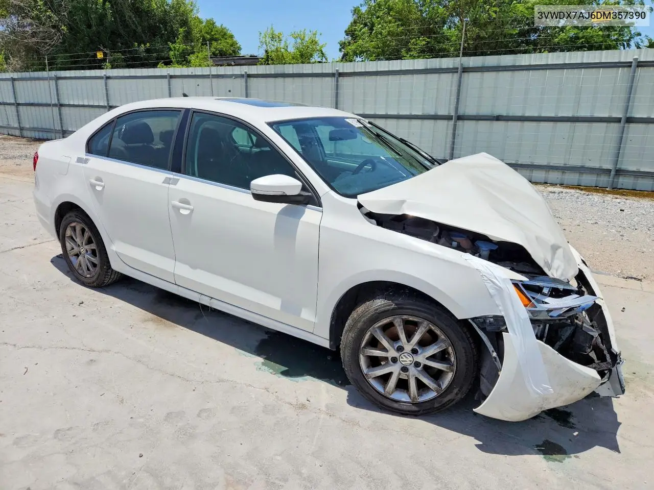 3VWDX7AJ6DM357390 2013 Volkswagen Jetta Se