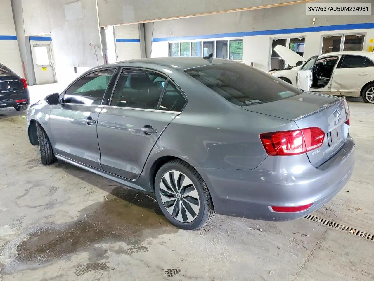 2013 Volkswagen Jetta Hybrid VIN: 3VW637AJ5DM224981 Lot: 61987476