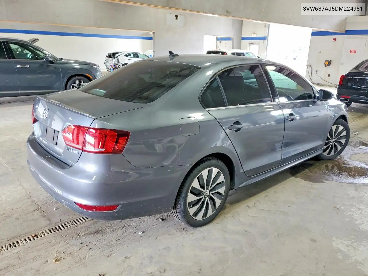 2013 Volkswagen Jetta Hybrid VIN: 3VW637AJ5DM224981 Lot: 61987476