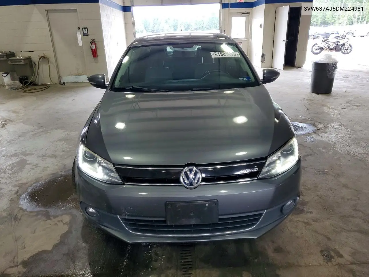 2013 Volkswagen Jetta Hybrid VIN: 3VW637AJ5DM224981 Lot: 61987476