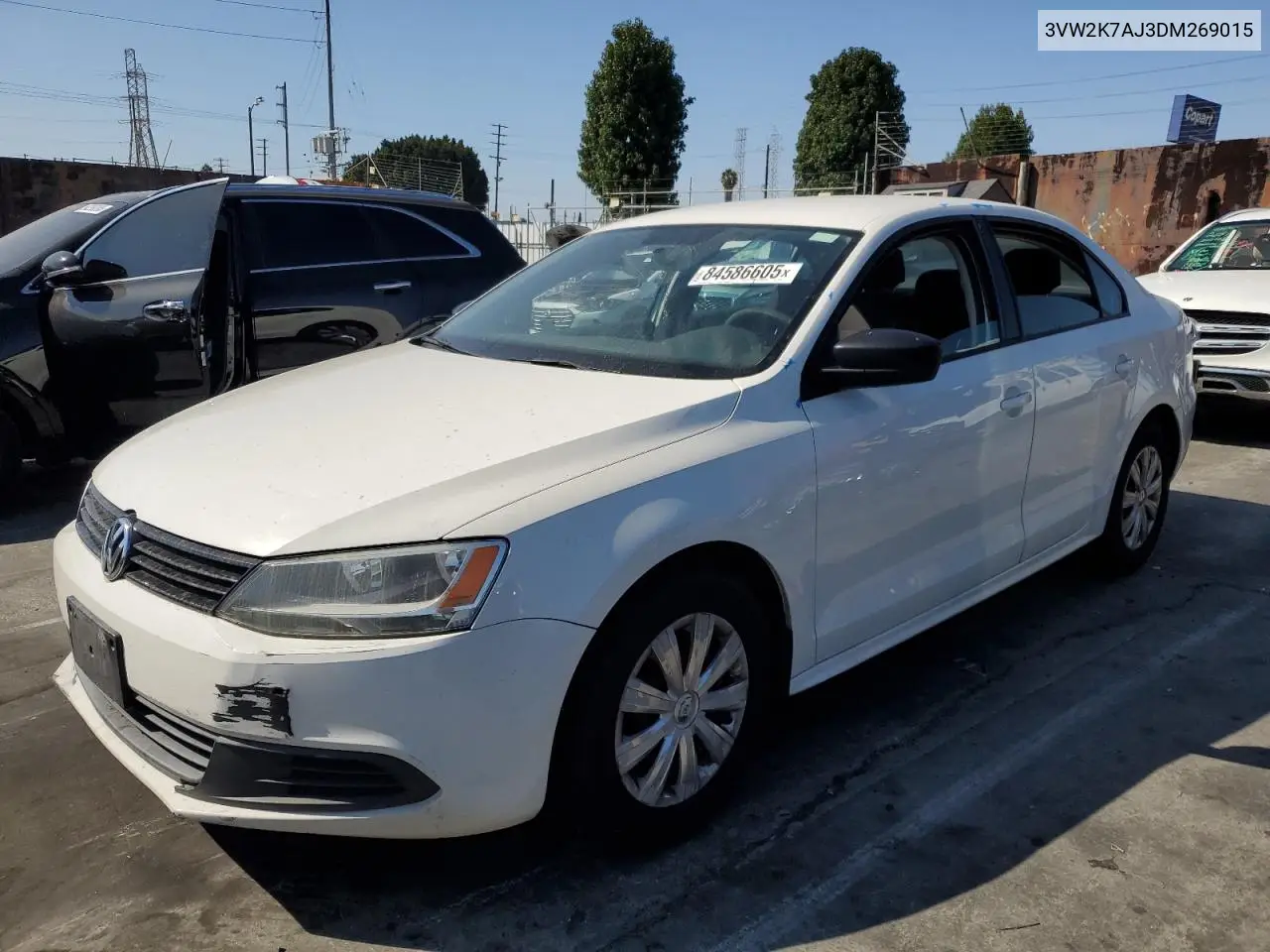 3VW2K7AJ3DM269015 2013 Volkswagen Jetta Base