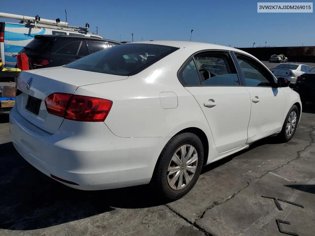 3VW2K7AJ3DM269015 2013 Volkswagen Jetta Base