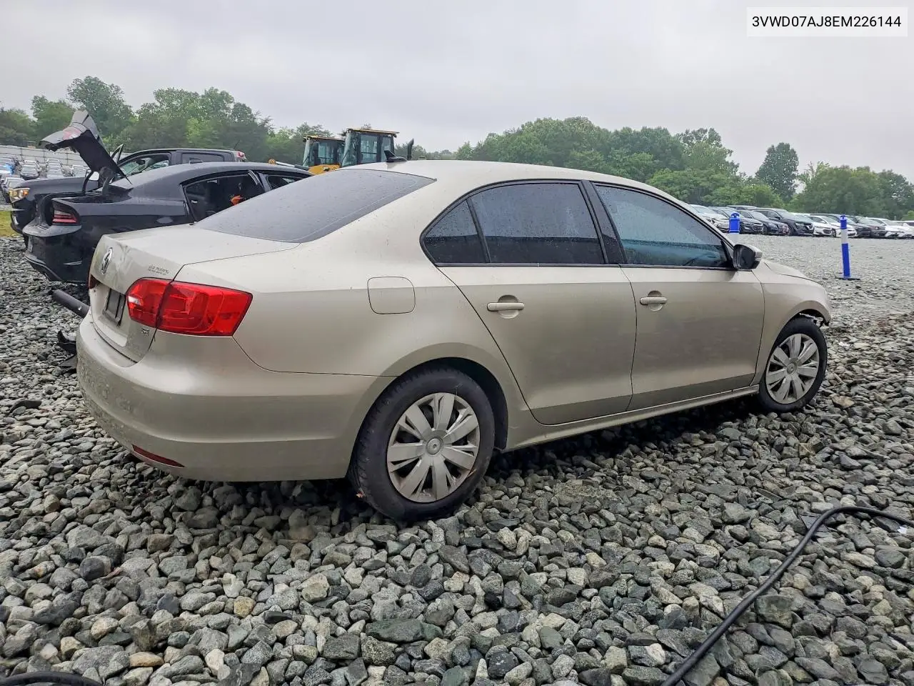 2014 Volkswagen Jetta Se VIN: 3VWD07AJ8EM226144 Lot: 54541726