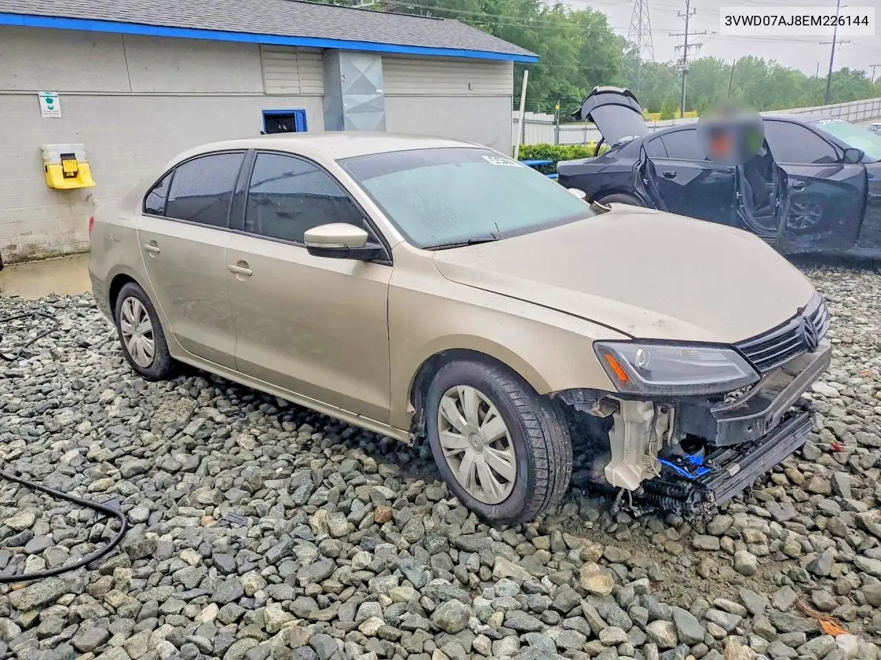 2014 Volkswagen Jetta Se VIN: 3VWD07AJ8EM226144 Lot: 54541726