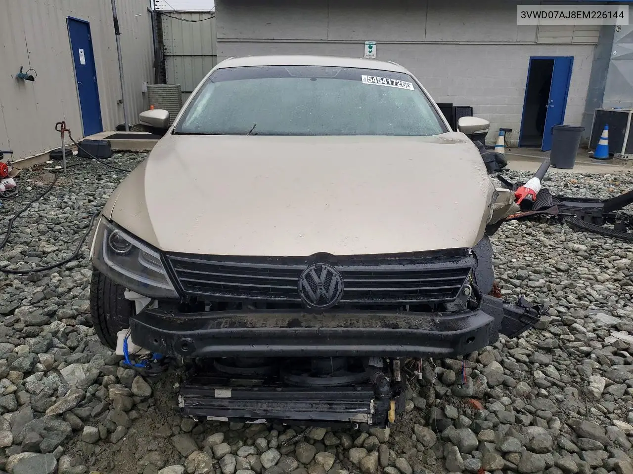 2014 Volkswagen Jetta Se VIN: 3VWD07AJ8EM226144 Lot: 54541726