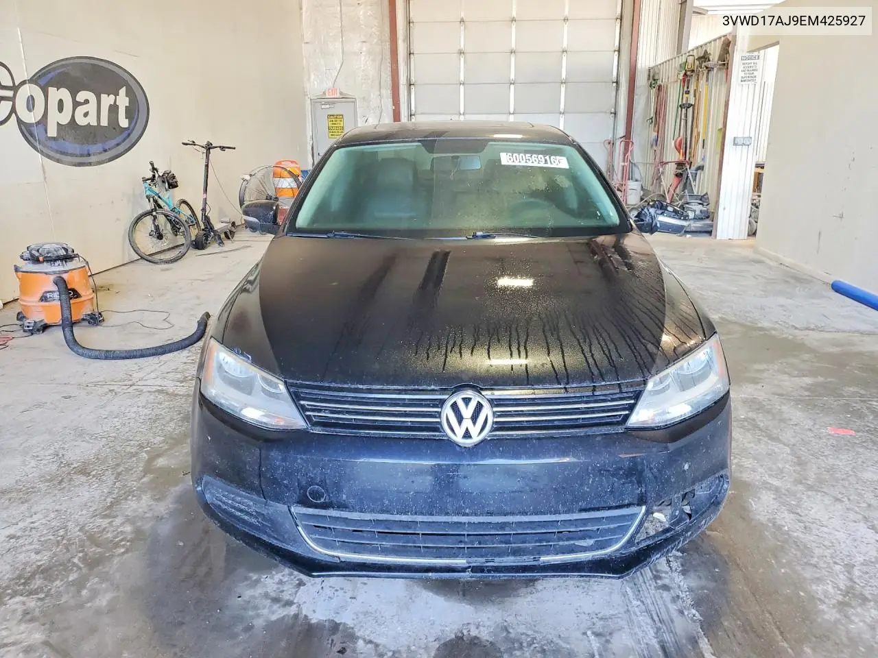 2014 Volkswagen Jetta Se VIN: 3VWD17AJ9EM425927 Lot: 60056916