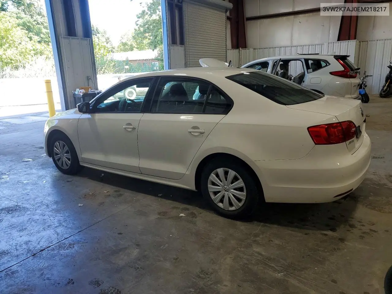 2014 Volkswagen Jetta Base VIN: 3VW2K7AJ0EM218217 Lot: 60403126