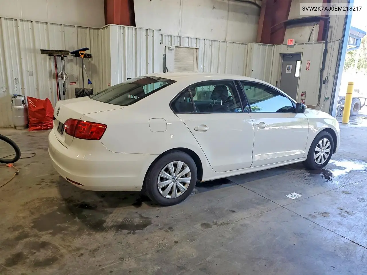 2014 Volkswagen Jetta Base VIN: 3VW2K7AJ0EM218217 Lot: 60403126
