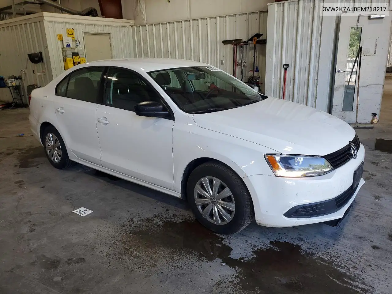 2014 Volkswagen Jetta Base VIN: 3VW2K7AJ0EM218217 Lot: 60403126