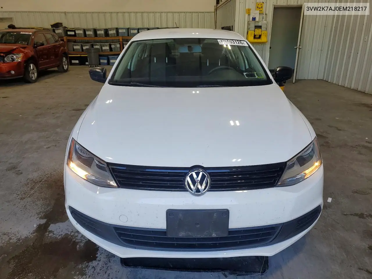 2014 Volkswagen Jetta Base VIN: 3VW2K7AJ0EM218217 Lot: 60403126