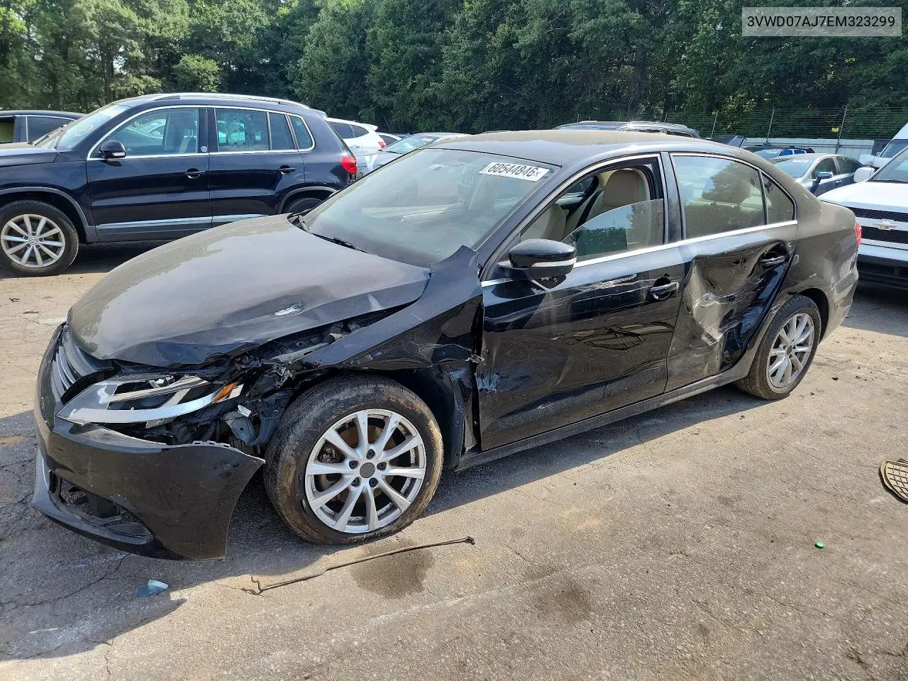 2014 Volkswagen Jetta Se VIN: 3VWD07AJ7EM323299 Lot: 60544846