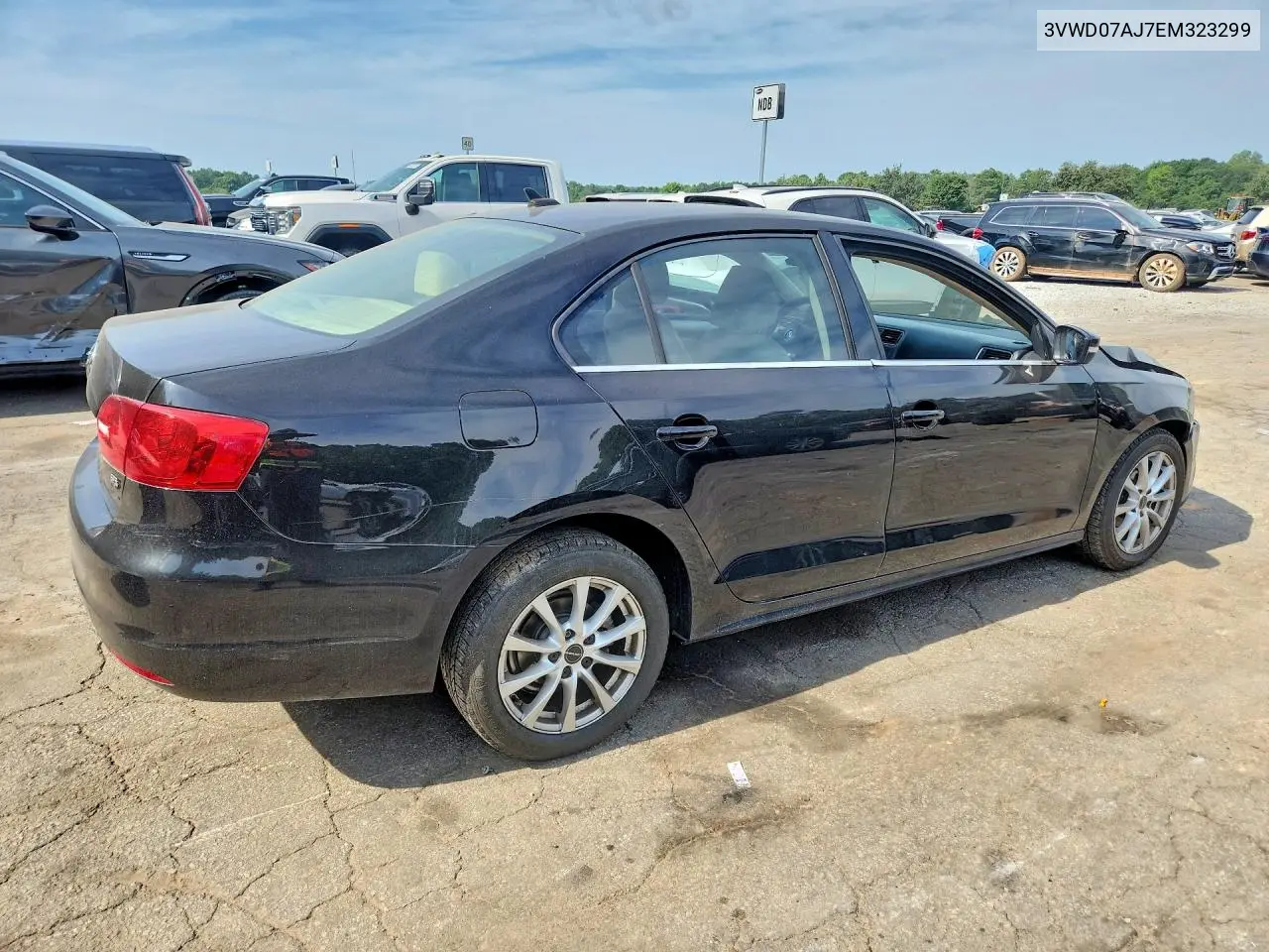 2014 Volkswagen Jetta Se VIN: 3VWD07AJ7EM323299 Lot: 60544846