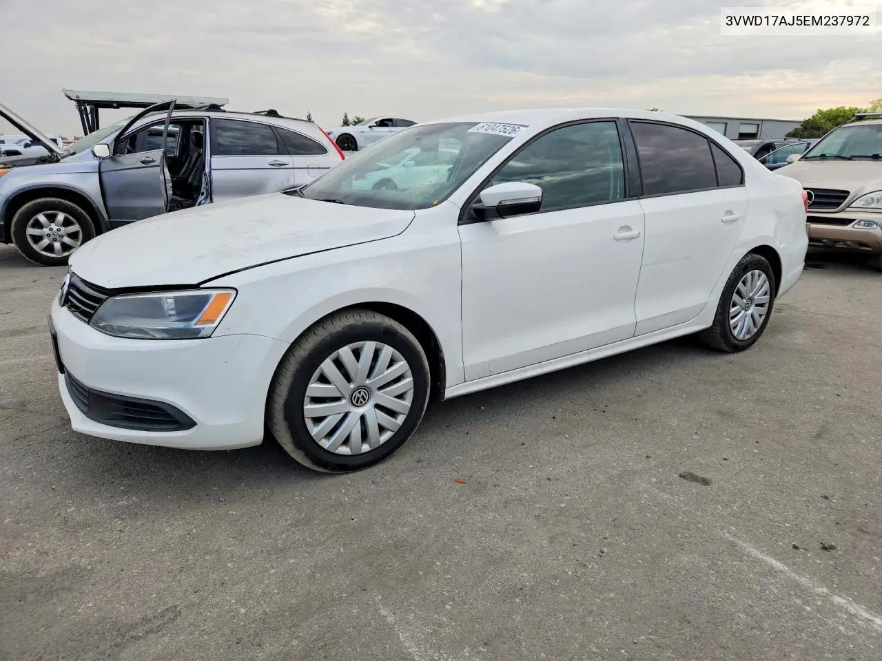 2014 Volkswagen Jetta Se VIN: 3VWD17AJ5EM237972 Lot: 61047526
