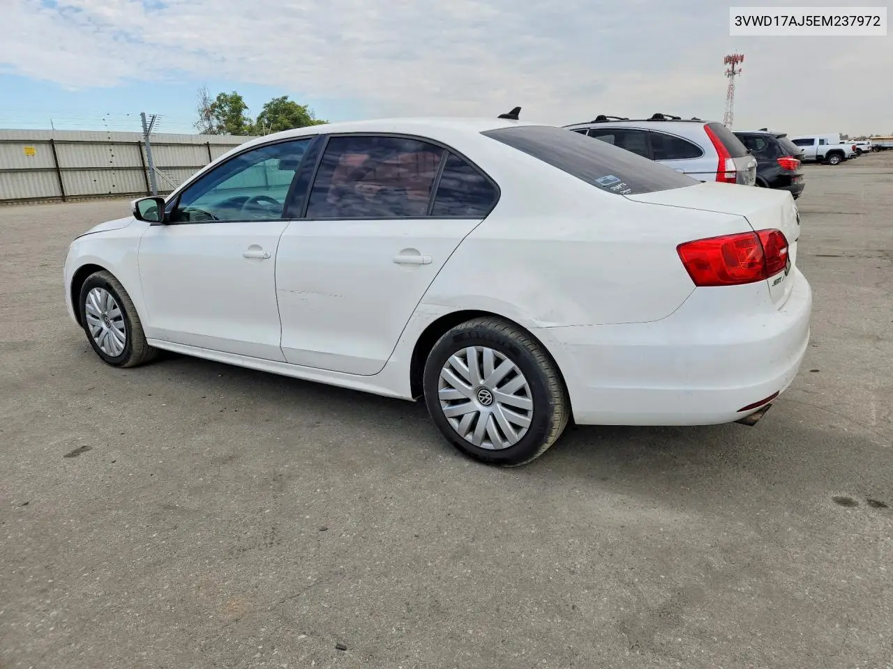 2014 Volkswagen Jetta Se VIN: 3VWD17AJ5EM237972 Lot: 61047526