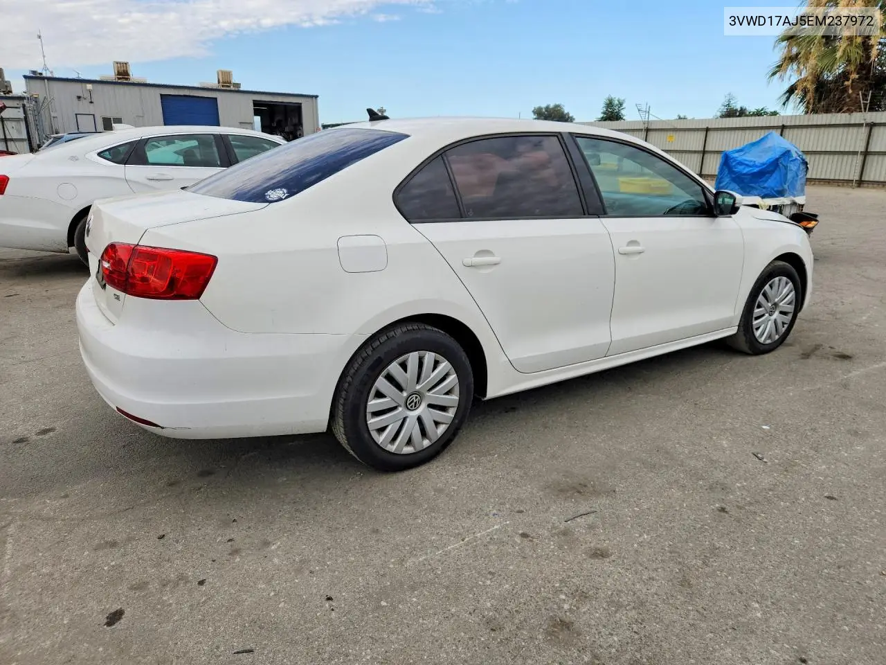 2014 Volkswagen Jetta Se VIN: 3VWD17AJ5EM237972 Lot: 61047526