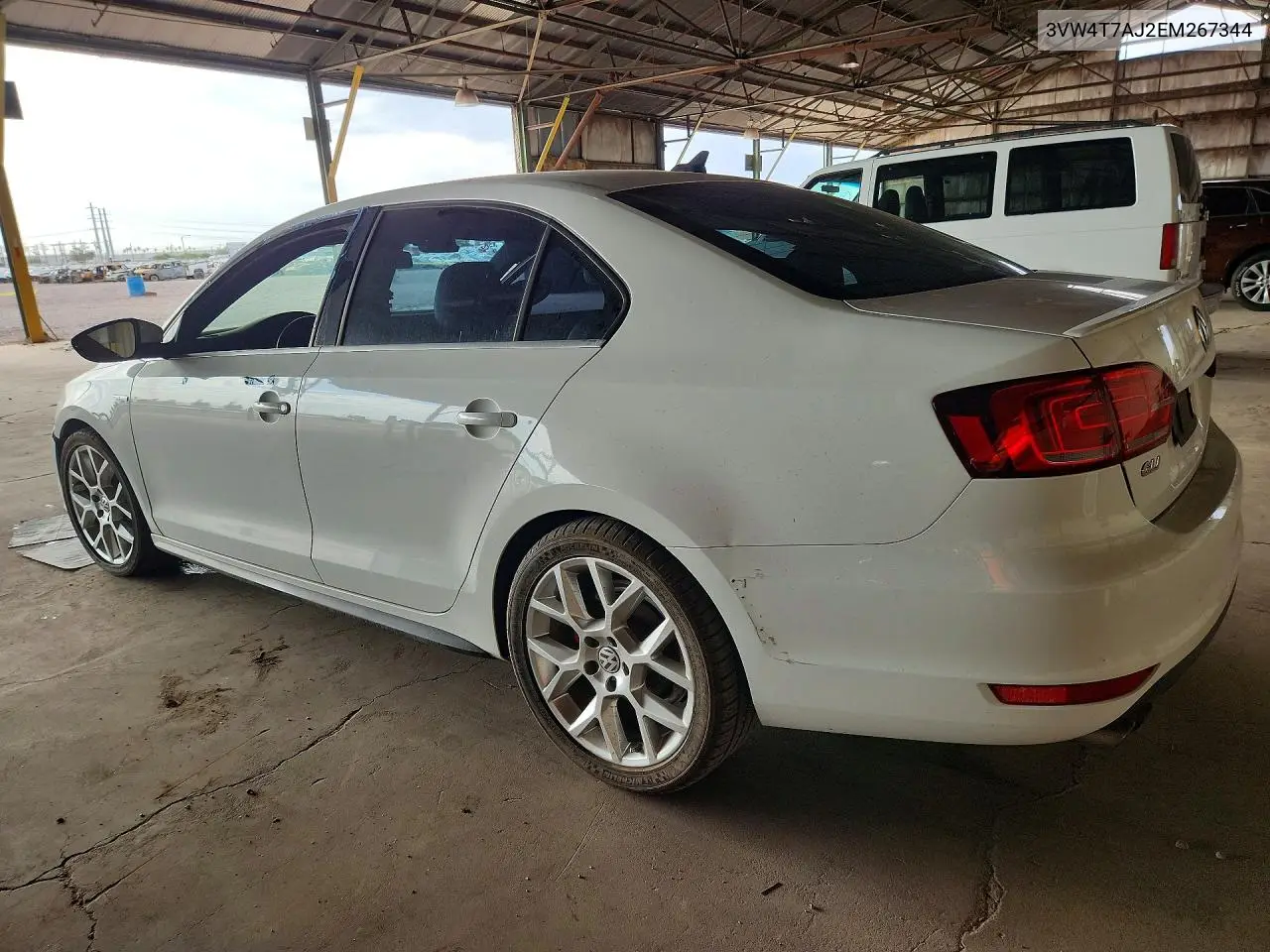 2014 Volkswagen Jetta Gli VIN: 3VW4T7AJ2EM267344 Lot: 61485496