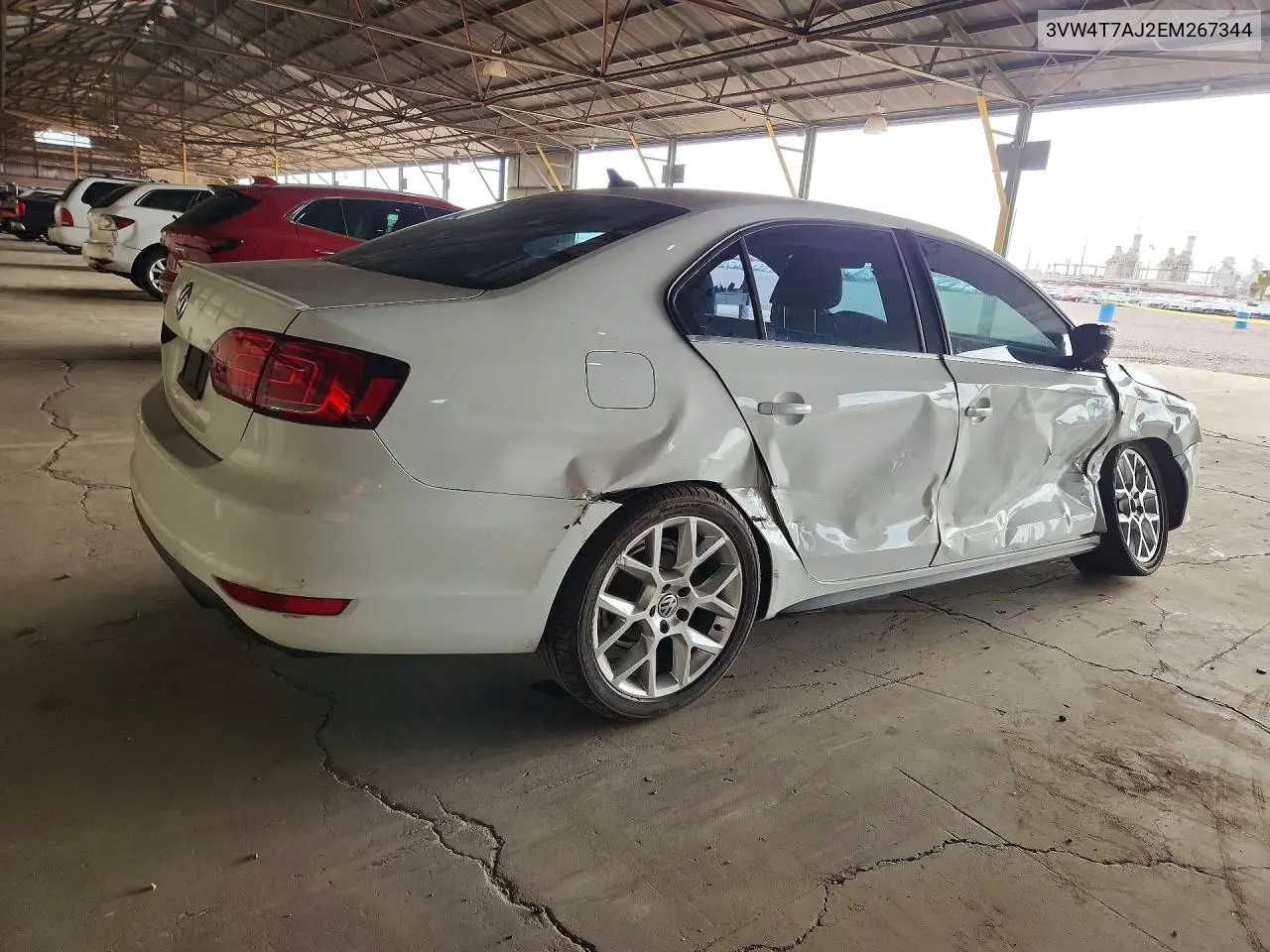 2014 Volkswagen Jetta Gli VIN: 3VW4T7AJ2EM267344 Lot: 61485496