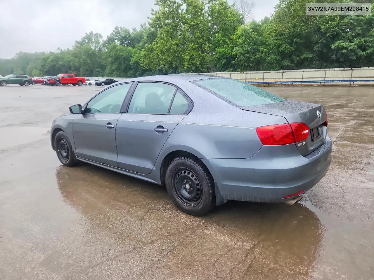 2014 Volkswagen Jetta Base VIN: 3VW2K7AJ9EM208415 Lot: 61913766