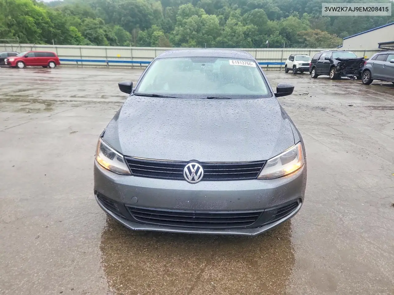 2014 Volkswagen Jetta Base VIN: 3VW2K7AJ9EM208415 Lot: 61913766