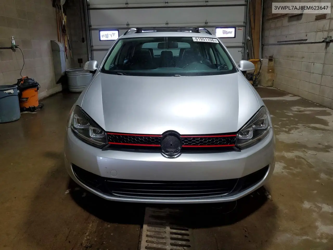 2014 Volkswagen Jetta Tdi VIN: 3VWPL7AJ8EM623647 Lot: 61951156