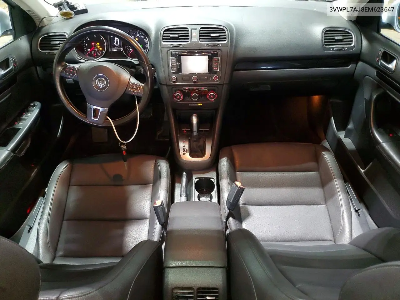2014 Volkswagen Jetta Tdi VIN: 3VWPL7AJ8EM623647 Lot: 61951156