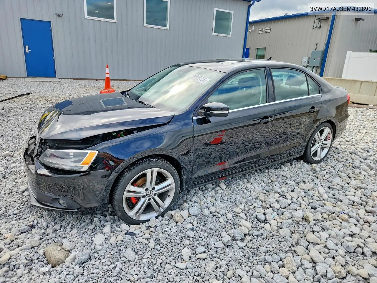 2014 Volkswagen Jetta Se VIN: 3VWD17AJ3EM432890 Lot: 62079756