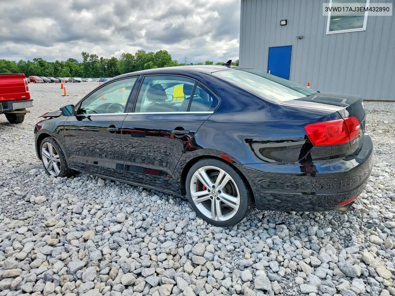 2014 Volkswagen Jetta Se VIN: 3VWD17AJ3EM432890 Lot: 62079756