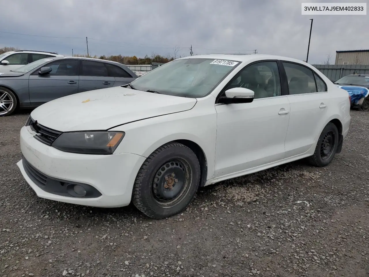 3VWLL7AJ9EM402833 2014 Volkswagen Jetta Tdi