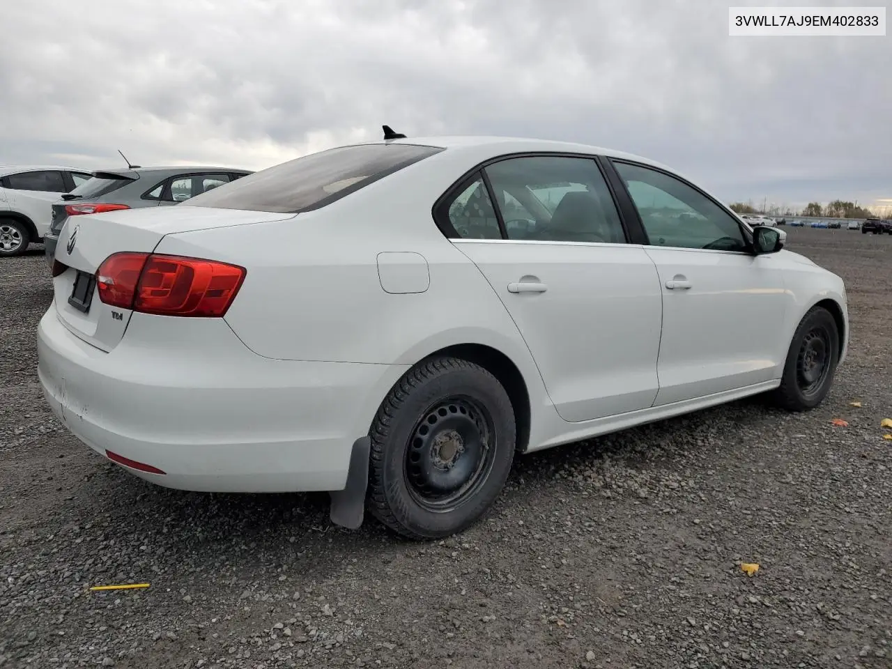 3VWLL7AJ9EM402833 2014 Volkswagen Jetta Tdi