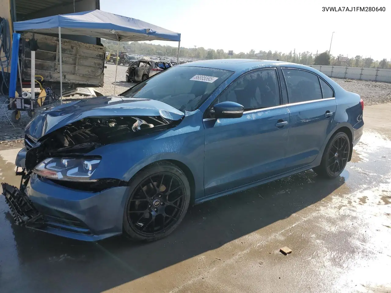 3VWLA7AJ1FM280640 2015 Volkswagen Jetta Tdi