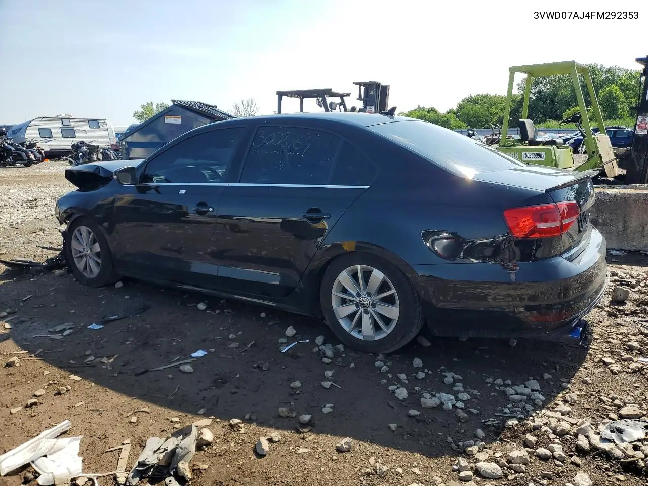 2015 Volkswagen Jetta Se VIN: 3VWD07AJ4FM292353 Lot: 60572946