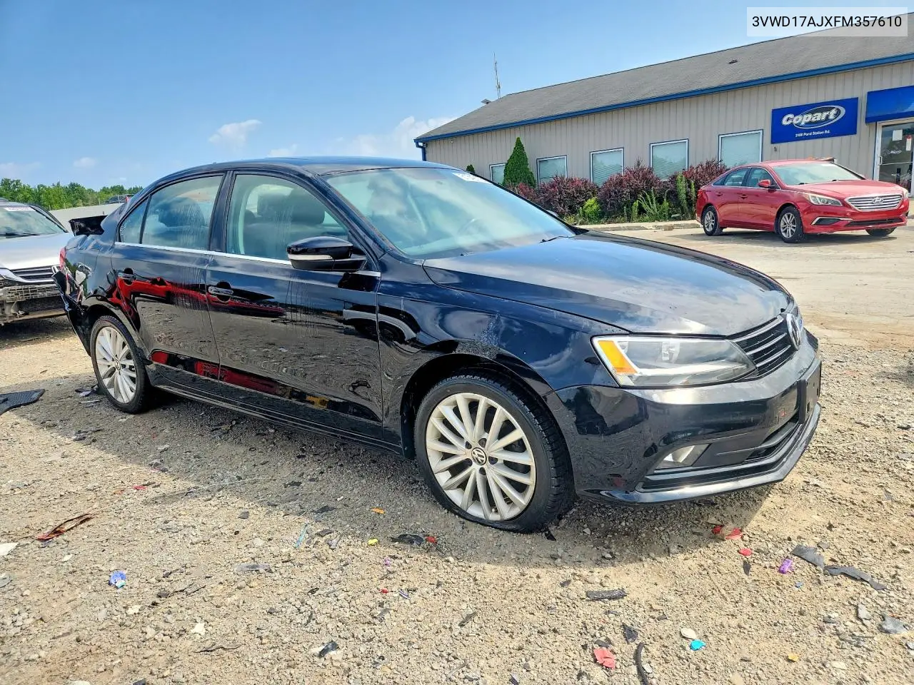 2015 Volkswagen Jetta Se VIN: 3VWD17AJXFM357610 Lot: 61549116