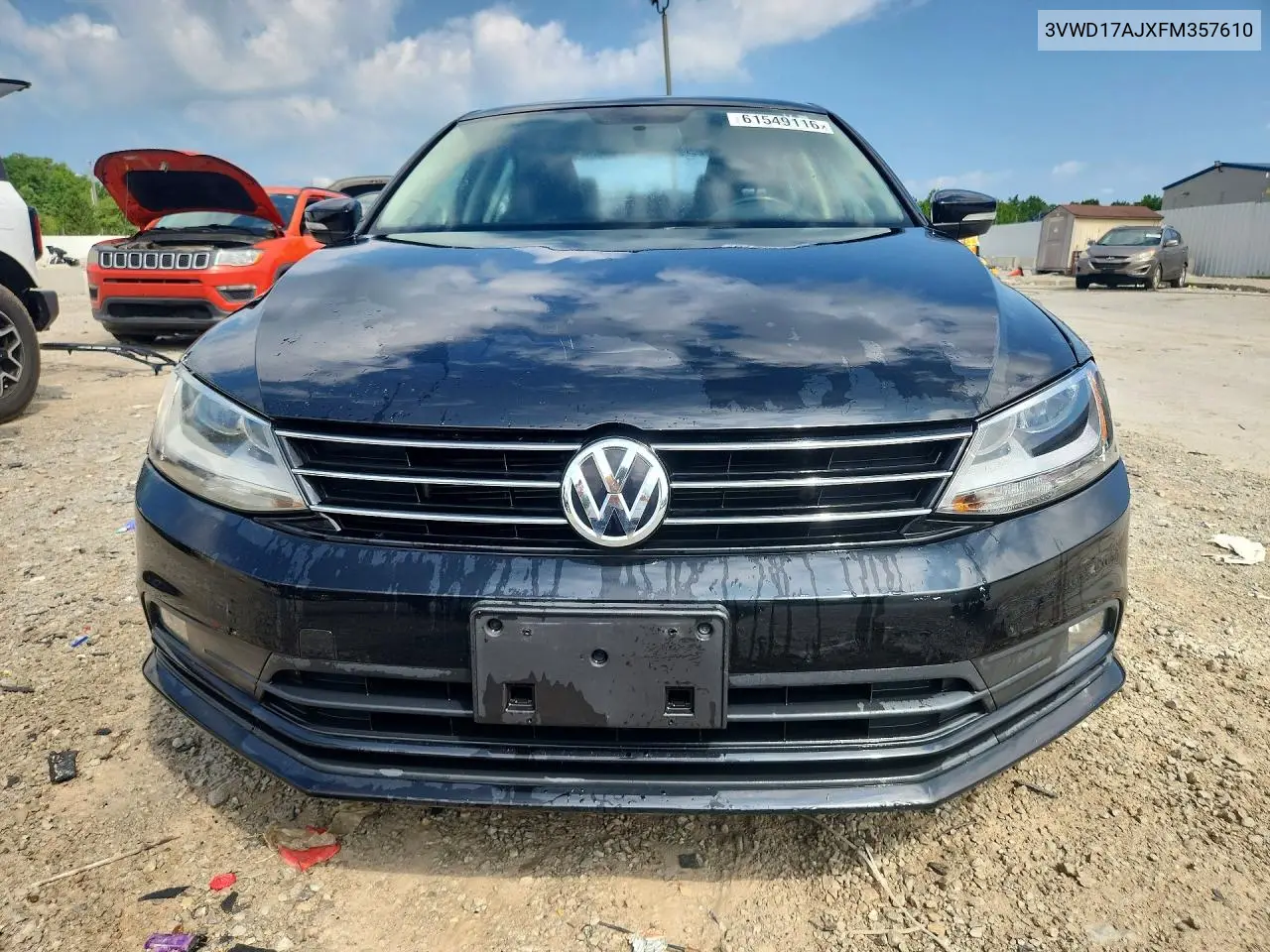 2015 Volkswagen Jetta Se VIN: 3VWD17AJXFM357610 Lot: 61549116