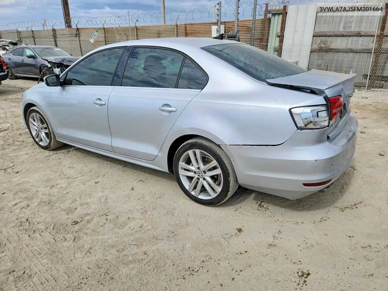2015 Volkswagen Jetta Tdi VIN: 3VWLA7AJ5FM201664 Lot: 61732386