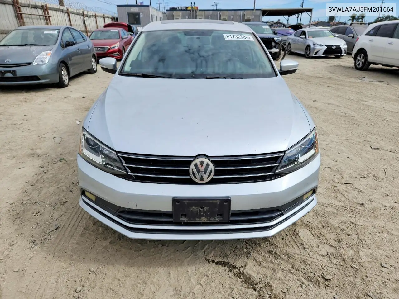 2015 Volkswagen Jetta Tdi VIN: 3VWLA7AJ5FM201664 Lot: 61732386
