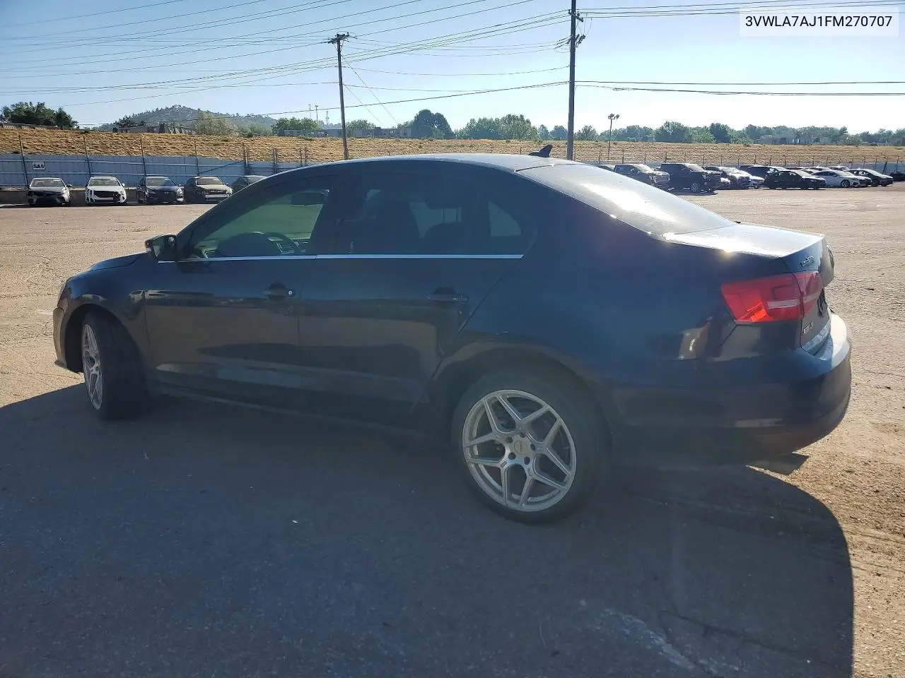 2015 Volkswagen Jetta Tdi VIN: 3VWLA7AJ1FM270707 Lot: 61793326