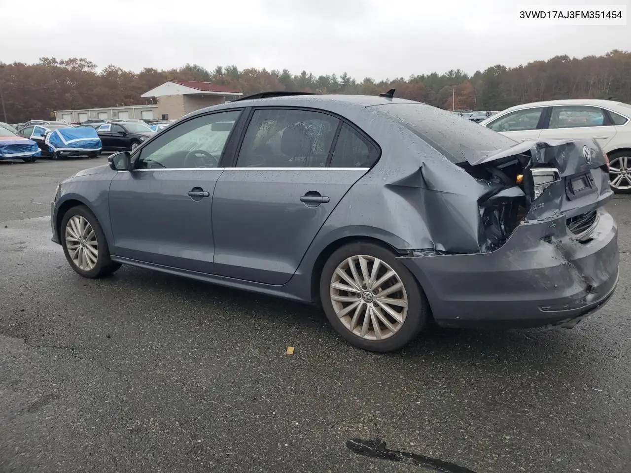 3VWD17AJ3FM351454 2015 Volkswagen Jetta Se