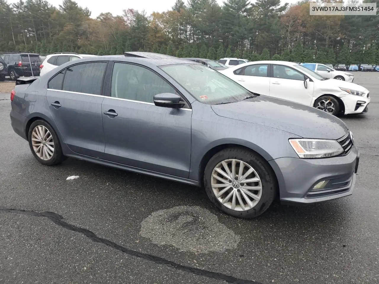 3VWD17AJ3FM351454 2015 Volkswagen Jetta Se
