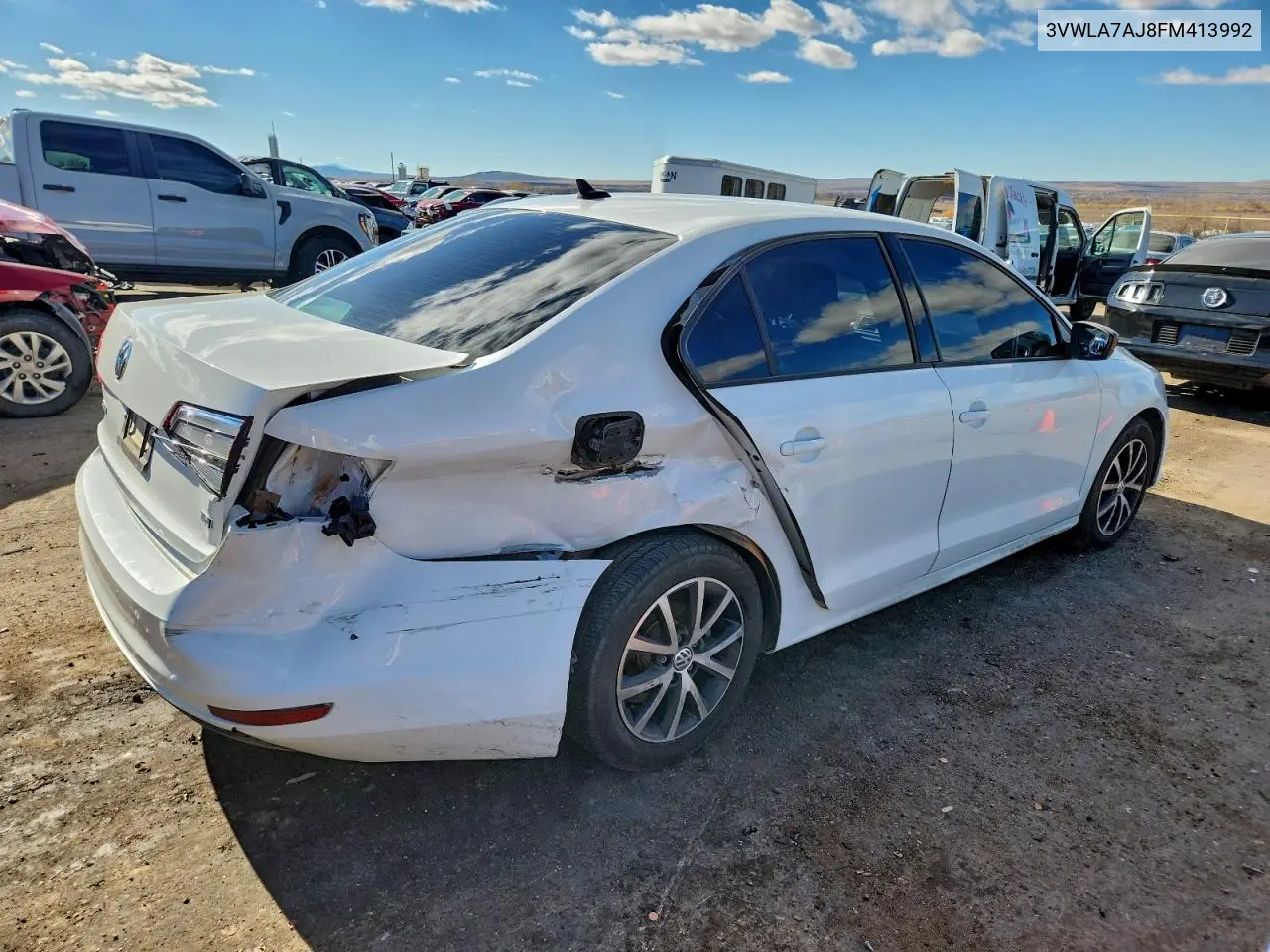 3VWLA7AJ8FM413992 2015 Volkswagen Jetta Tdi