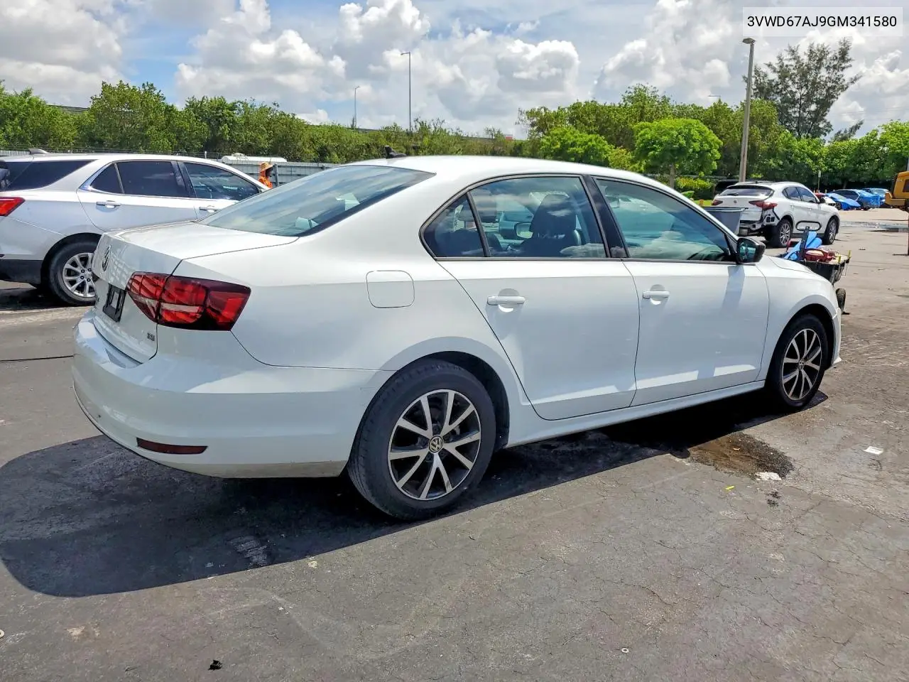 2016 Volkswagen Jetta Se VIN: 3VWD67AJ9GM341580 Lot: 56252376