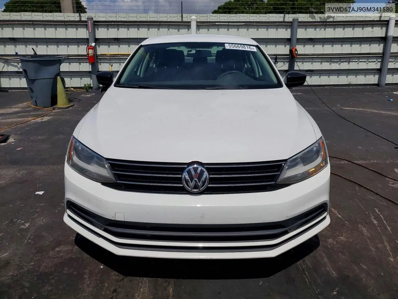 2016 Volkswagen Jetta Se VIN: 3VWD67AJ9GM341580 Lot: 56252376