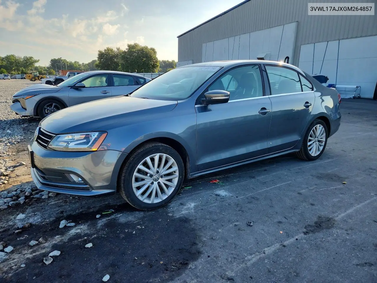 2016 Volkswagen Jetta Sel VIN: 3VWL17AJXGM264857 Lot: 60188756