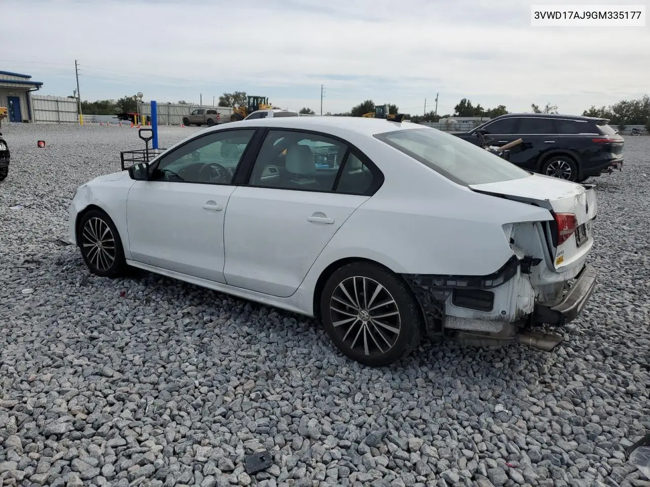 3VWD17AJ9GM335177 2016 Volkswagen Jetta Sport
