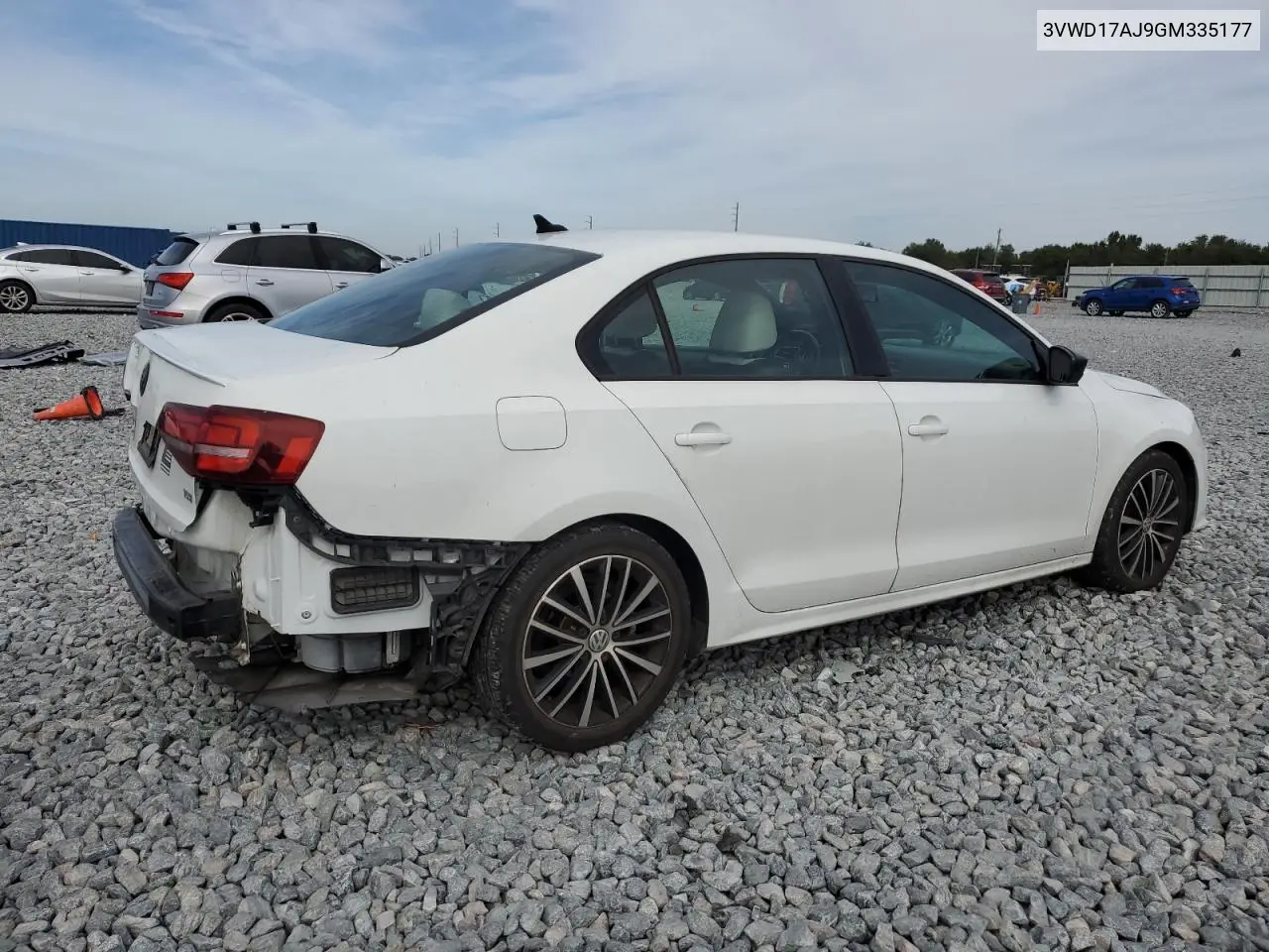 3VWD17AJ9GM335177 2016 Volkswagen Jetta Sport