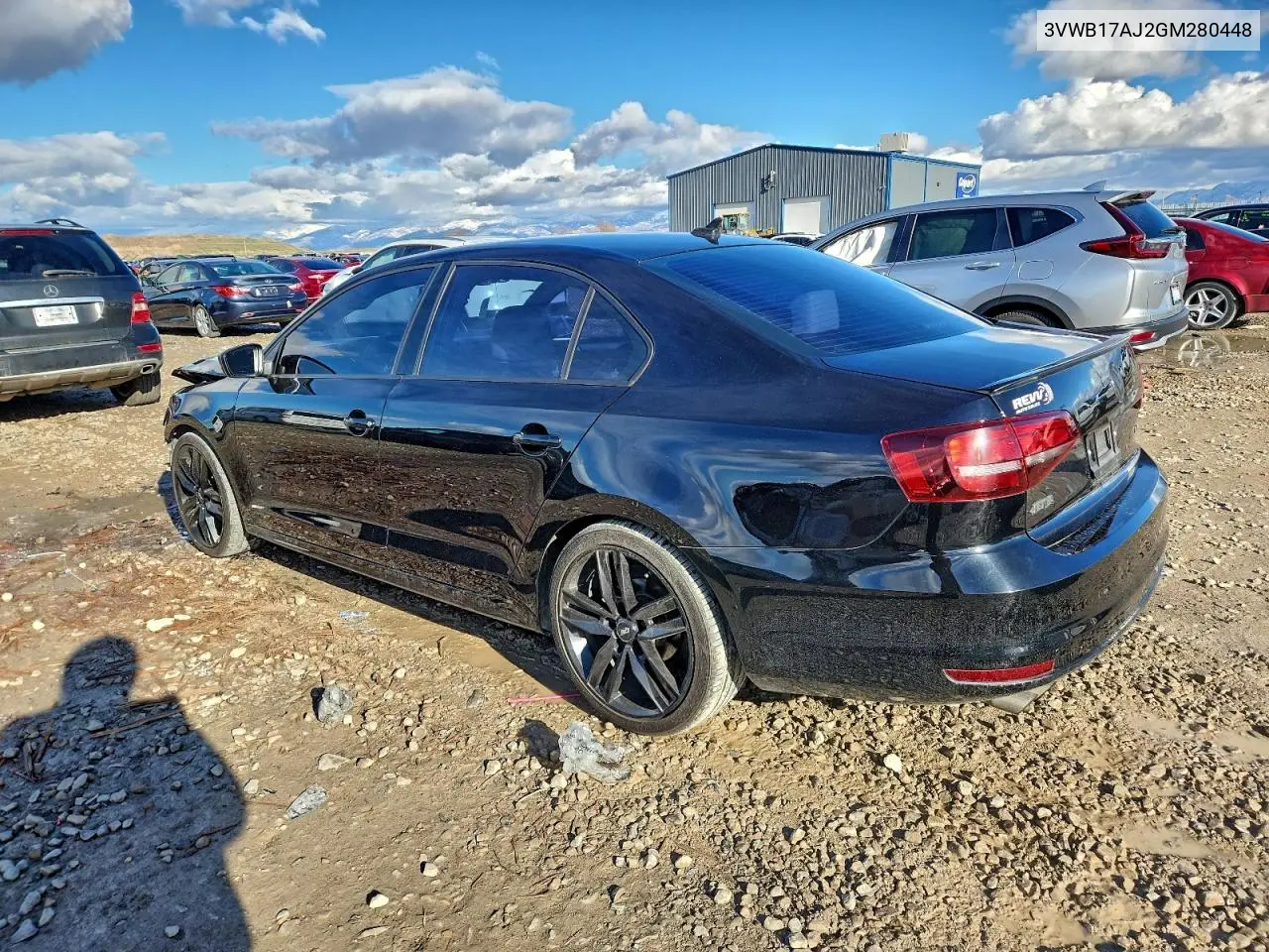 3VWB17AJ2GM280448 2016 Volkswagen Jetta Sport